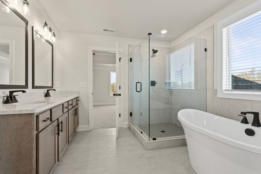 Furnished interior view inside a new home in Cherokee Knoll, Williamston (Image 13).