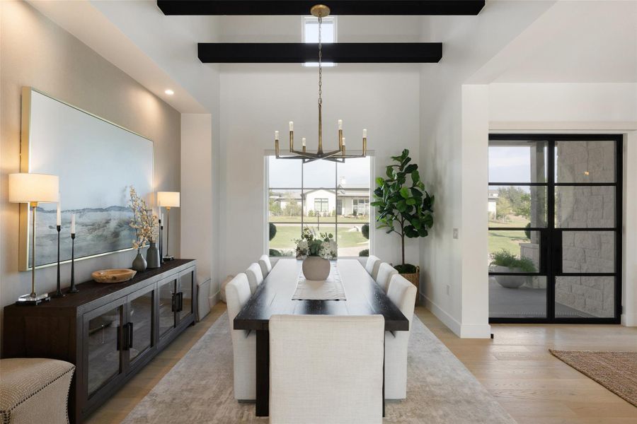 Furnished interior view inside a new home in , Austin (Image 8).