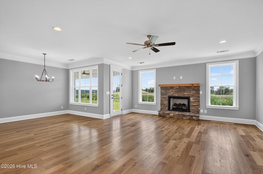 Spacious, unfurnished interior of a new home in Highland Lakes, Evans (Image 51).