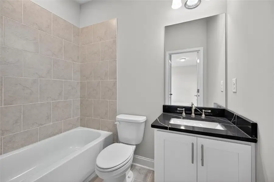 Furnished interior view inside a new home in , Gainesville (Image 18).