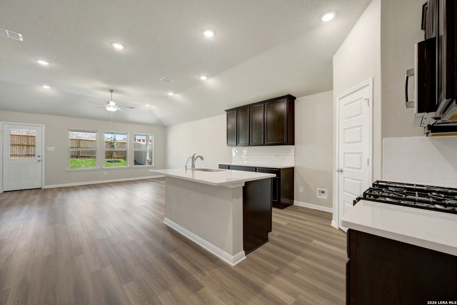 Furnished interior view inside a new home in Mesquite Ridge, San Antonio (Image 11).
