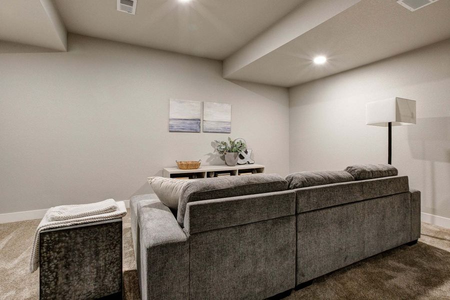 Optional Finished Basement - Not Actual Home - Finishes May Vary