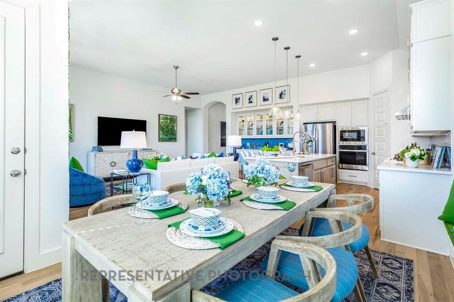 Furnished interior view inside a new home in , Royse City (Image 23). Furnished interior view inside a new home in , Royse City (Image 23).