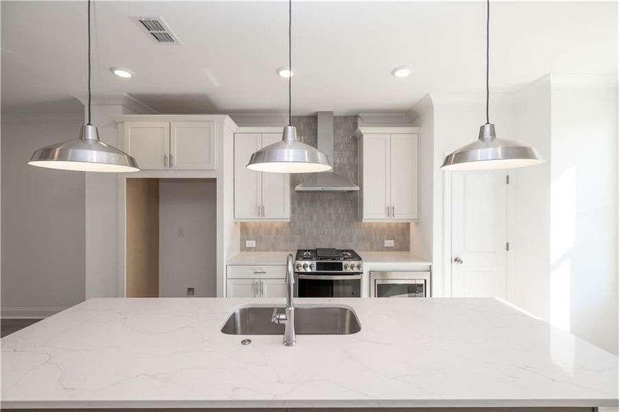 GE SS stove, dishwasher, microwave and hood - must see home in person
Pictures represent a previously built home not the actual home GE SS stove, dishwasher, microwave and hood - must see home in person
Pictures represent a previously built home not the actual home