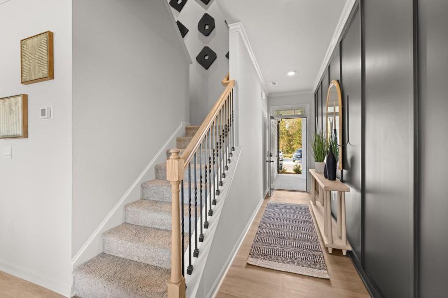 Furnished interior view inside a new home in Hughes Court, Dawsonville (Image 5).