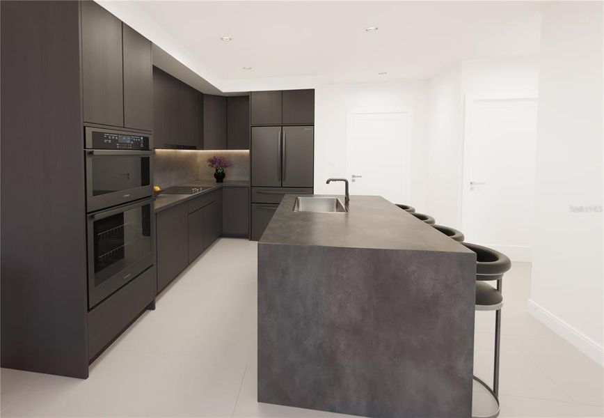 Furnished interior view inside a new home in , Sarasota (Image 7).