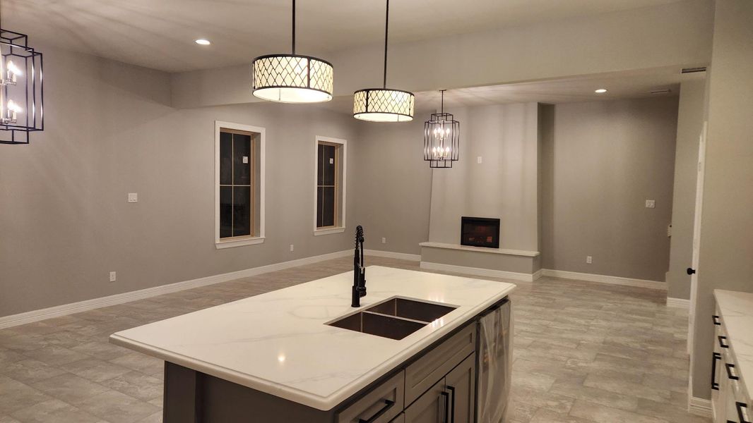 Furnished interior view inside a new home in , La Porte (Image 6).