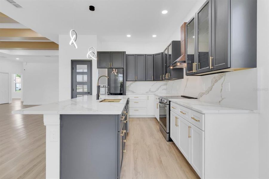 Furnished interior view inside a new home in , Haines City (Image 7).