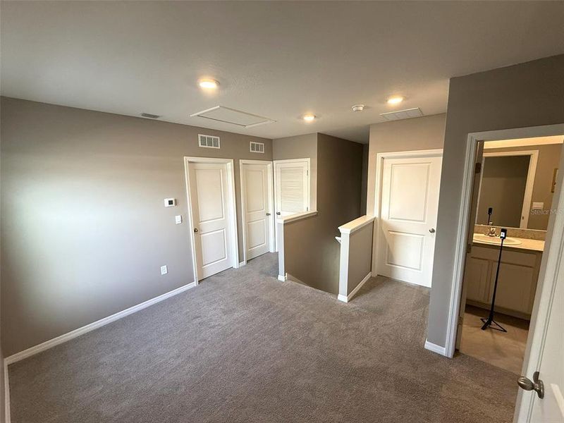 Loft with guest bath