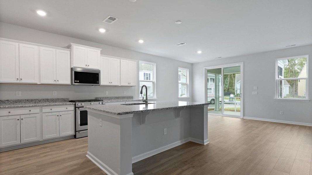 Furnished interior view inside a new home in Founders Corner, Summerville (Image 8).