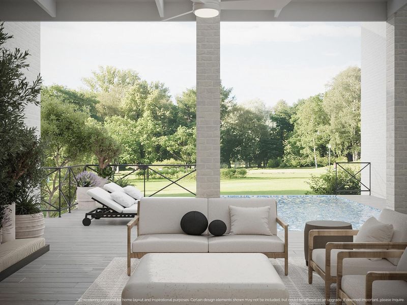 Exterior details and patio area of a home in , Charleston (Image 4).