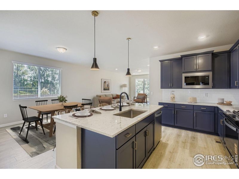 New stainless steel appliances