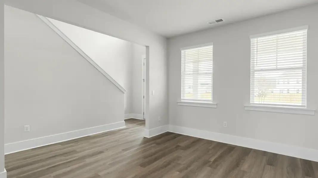 Spacious, unfurnished interior of a new home in The Highlands at Cedar Hill Landing, Navassa (Image 17).