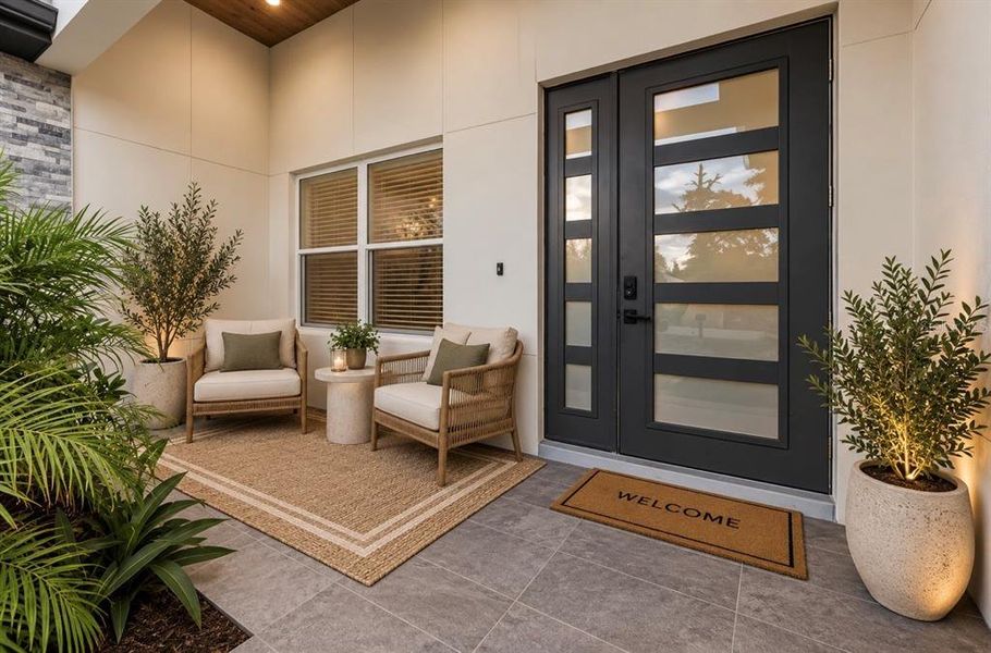 Exterior details and patio area of a home in , North Port (Image 22). Exterior details and patio area of a home in , North Port (Image 22).