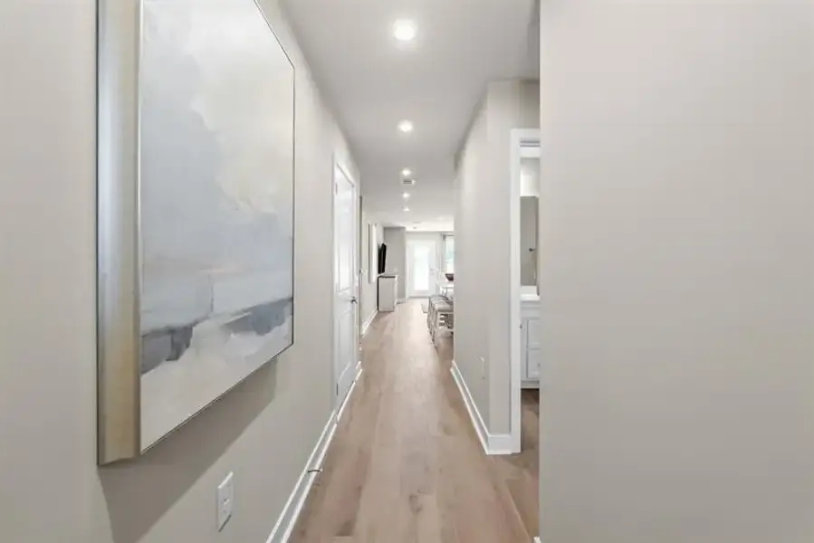 Spacious, unfurnished interior of a new home in Reidville Villas, Reidville (Image 22).