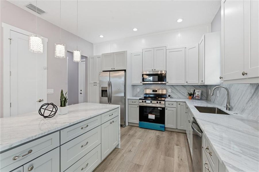 Furnished interior view inside a new home in , St. Petersburg (Image 9).