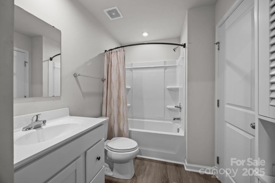 Furnished interior view inside a new home in , Charlotte (Image 26).