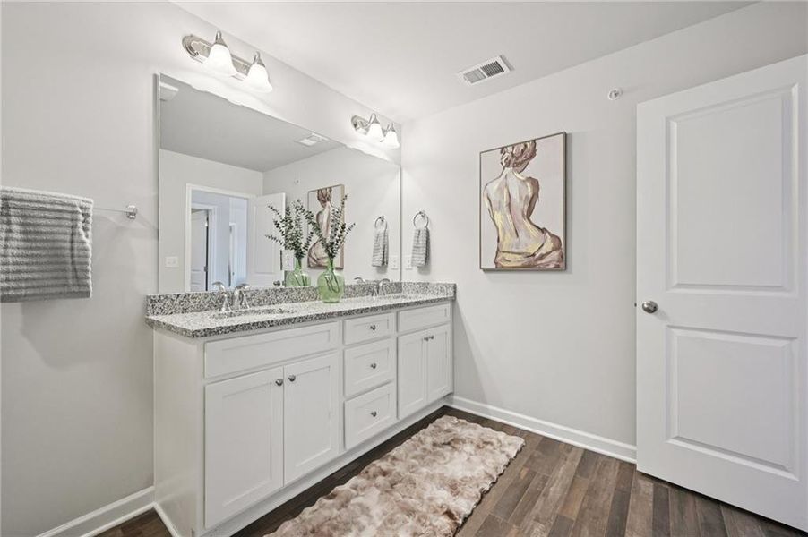 Furnished interior view inside a new home in , Woodstock (Image 32).