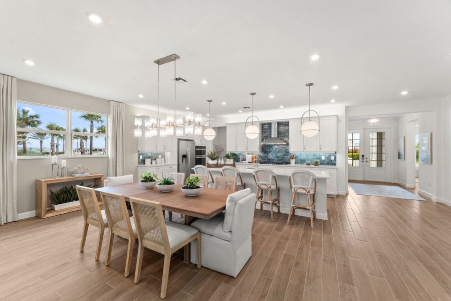 Representative furnished interior of a home built from the Clarion by Mattamy Homes in Tradition, Port St. Lucie (Image 7).