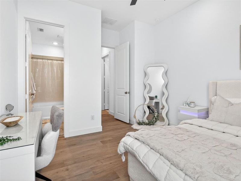 Furnished interior view inside a new home in , McKinney (Image 22).