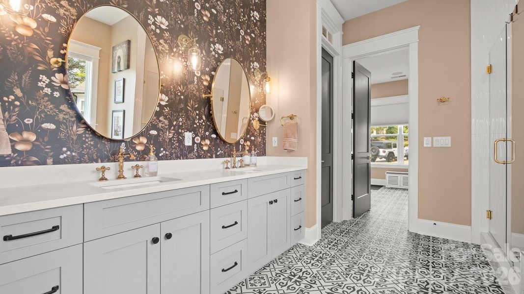 Furnished interior view inside a new home in , York (Image 41).