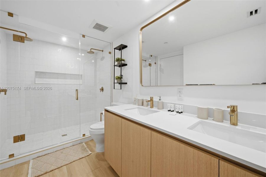 Furnished interior view inside a new home in , Miami (Image 7). Furnished interior view inside a new home in , Miami (Image 7).