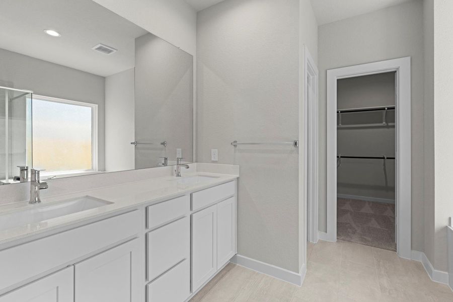 Furnished interior view inside a new home in Briarwood Crossing, Rosenberg (Image 12). Furnished interior view inside a new home in Briarwood Crossing, Rosenberg (Image 12).