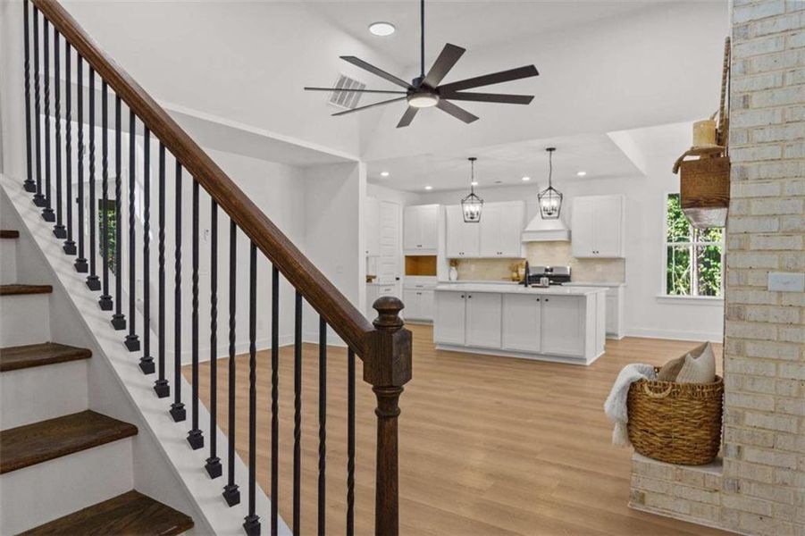 Spacious, unfurnished interior of a new home in , Jenkinsburg (Image 57).