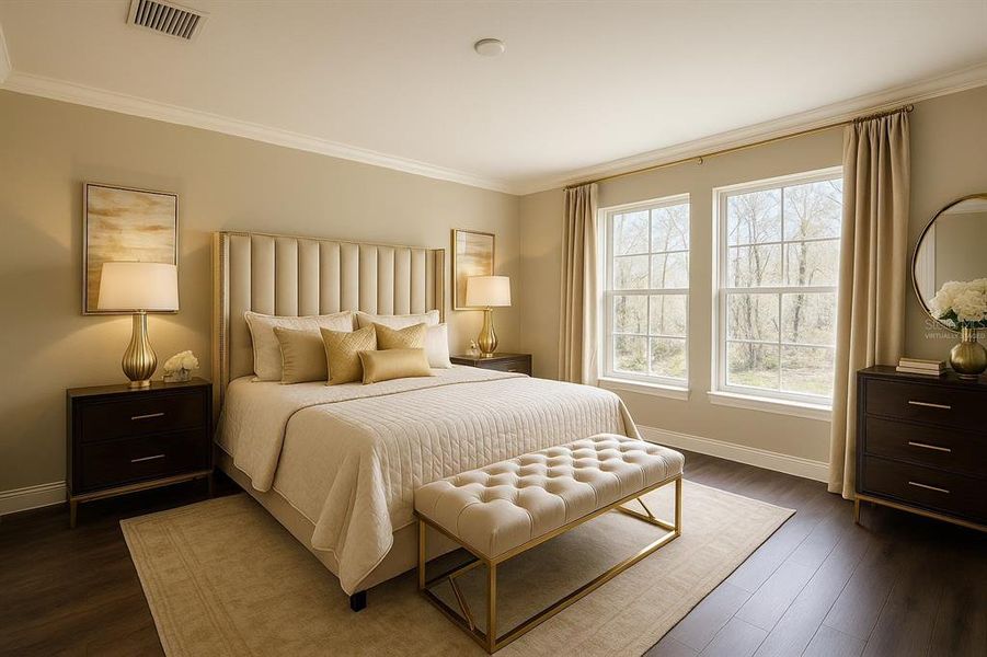 Furnished interior view inside a new home in , Sebring (Image 6). Furnished interior view inside a new home in , Sebring (Image 6).