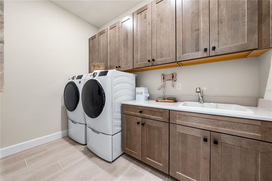 Furnished interior view inside a new home in Esplanade at Skye Ranch, Sarasota (Image 7).
