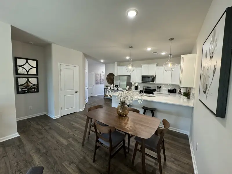 Furnished interior view inside a new home in The Falls, Blythewood (Image 11).