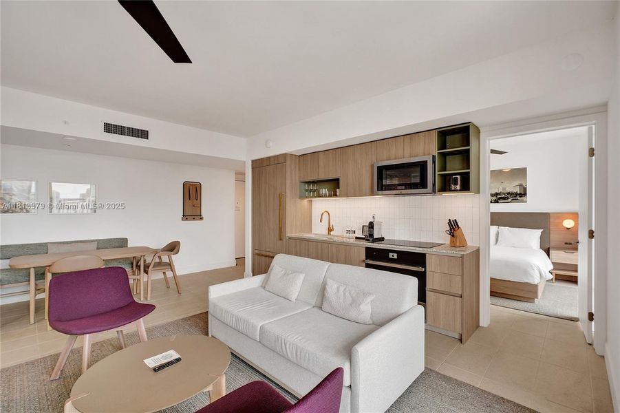 Furnished interior view inside a new home in Natiivo Miami, Miami (Image 27).