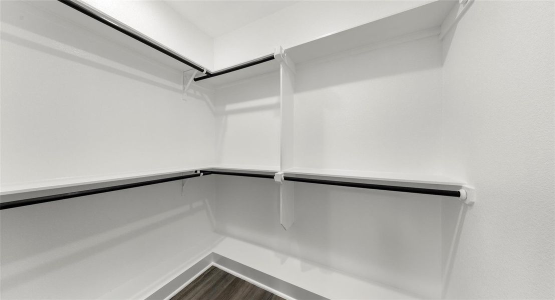 View of spacious closet