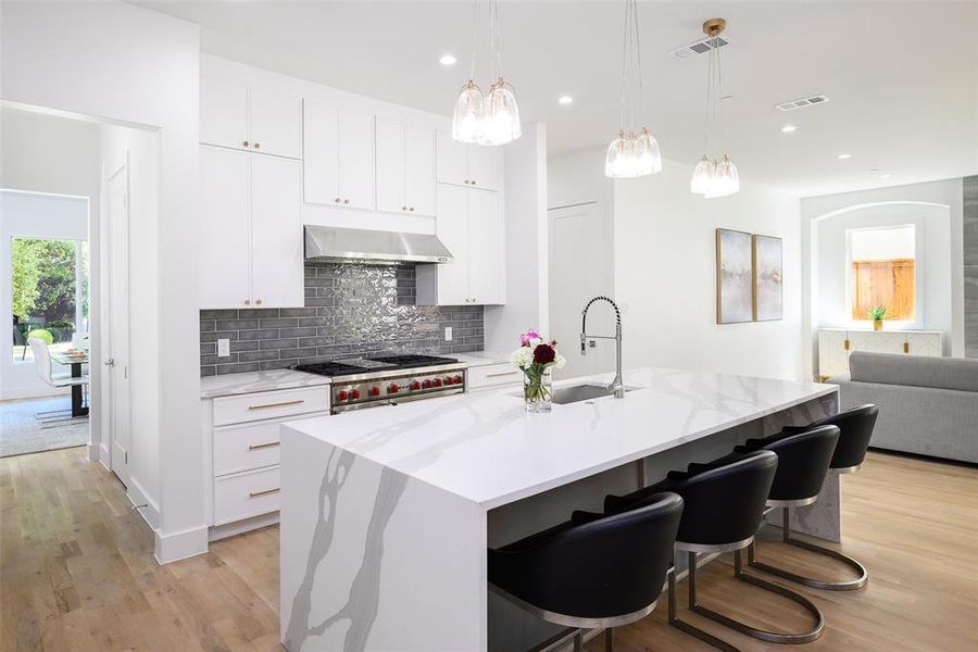 Furnished interior view inside a new home in , University Park (Image 27).