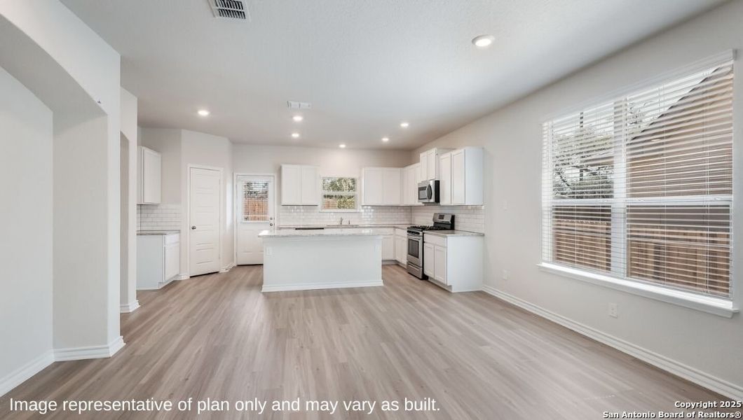 Furnished interior view inside a new home in Riverstone at Westpointe, San Antonio (Image 11).