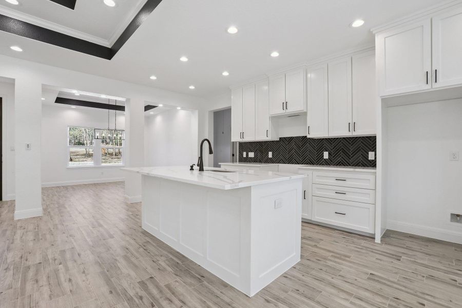 Furnished interior view inside a new home in , Elgin (Image 9).