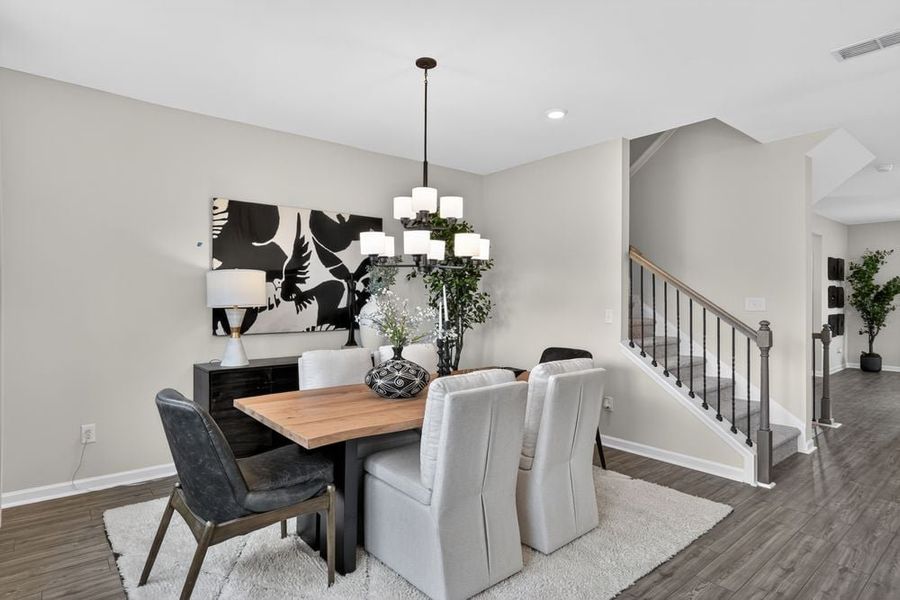 Furnished interior view inside a new home in Dreycott, Lawrenceville (Image 18).