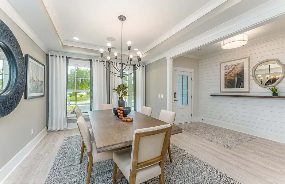 Beautiful, large formal dining room