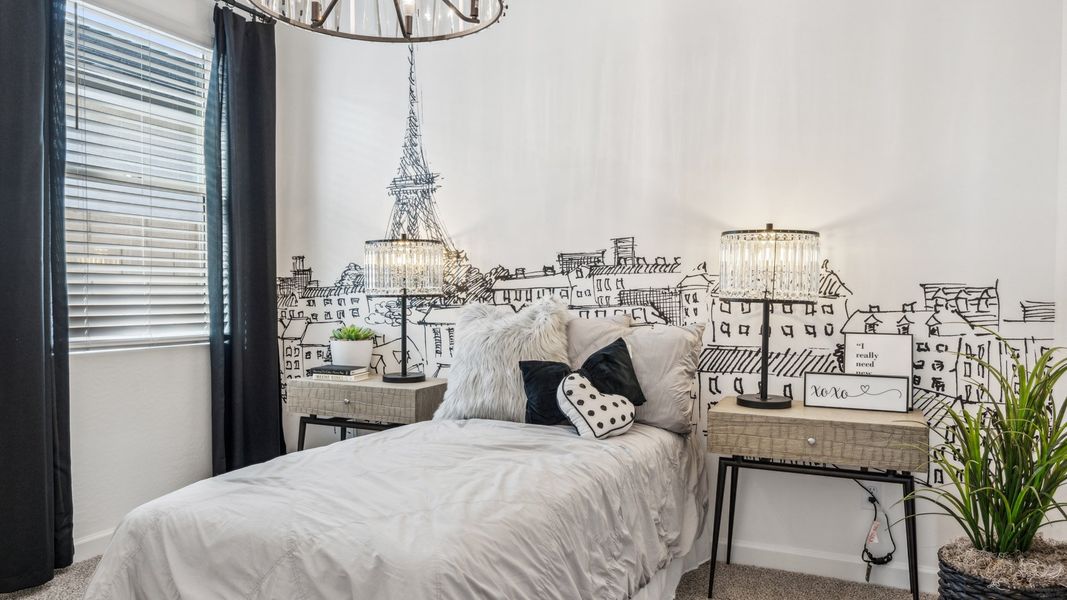 Furnished interior view inside a new home in Desert Moon Estates, Buckeye (Image 20). Furnished interior view inside a new home in Desert Moon Estates, Buckeye (Image 20).