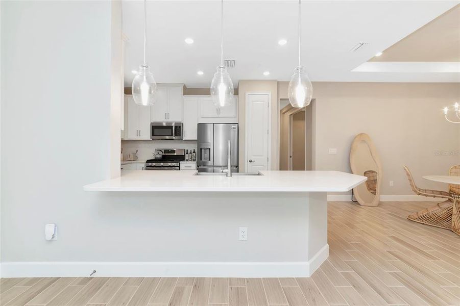 Furnished interior view inside a new home in , Sarasota (Image 18).