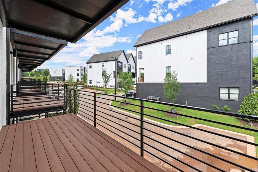 Exterior details and patio area of a home in , Alpharetta (Image 4).
