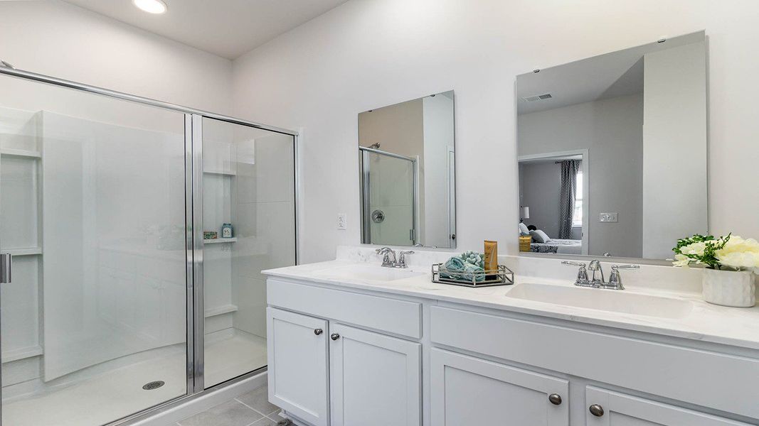 Furnished interior view inside a new home in Sandridge Park, Little River (Image 12).