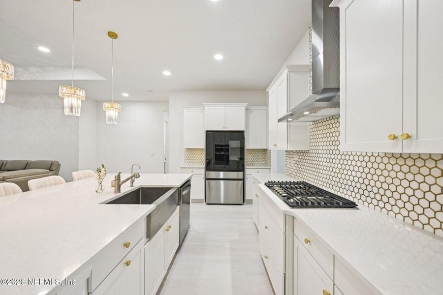 Furnished interior view inside a new home in , St. Augustine (Image 9).
