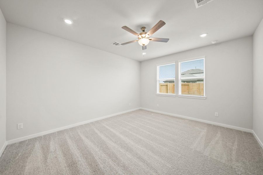 Spacious, unfurnished interior of a new home in Valor Park, Bay City (Image 11). Spacious, unfurnished interior of a new home in Valor Park, Bay City (Image 11).