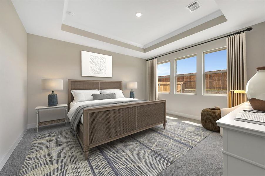 Furnished interior view inside a new home in Elevon, Lavon (Image 5).