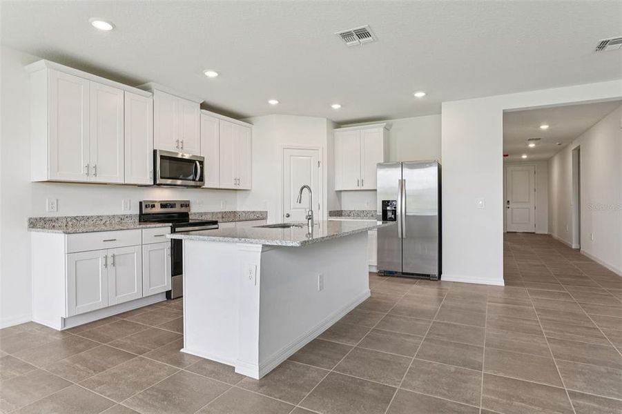 Furnished interior view inside a new home in Hamilton Bluff - Signature Series, Lake Hamilton (Image 7).