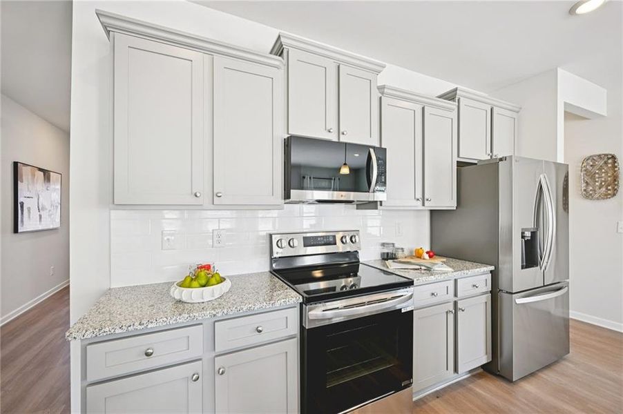Furnished interior view inside a new home in Creekside Village, Lithonia (Image 10).