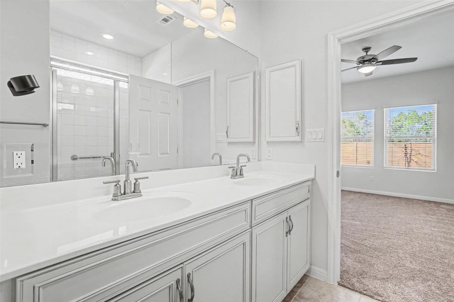 Furnished interior view inside a new home in , Kyle (Image 16).