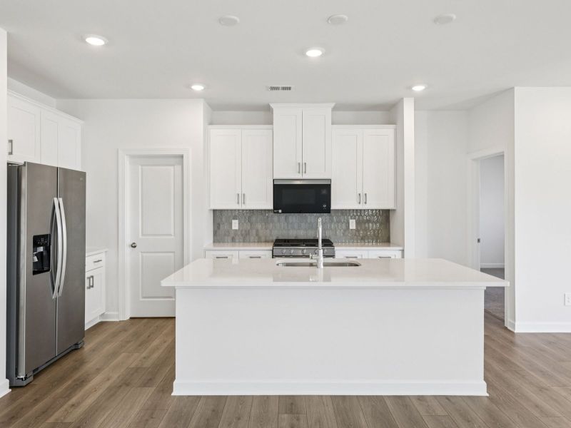 Furnished interior view inside a new home in Brighton Springs, York (Image 3).