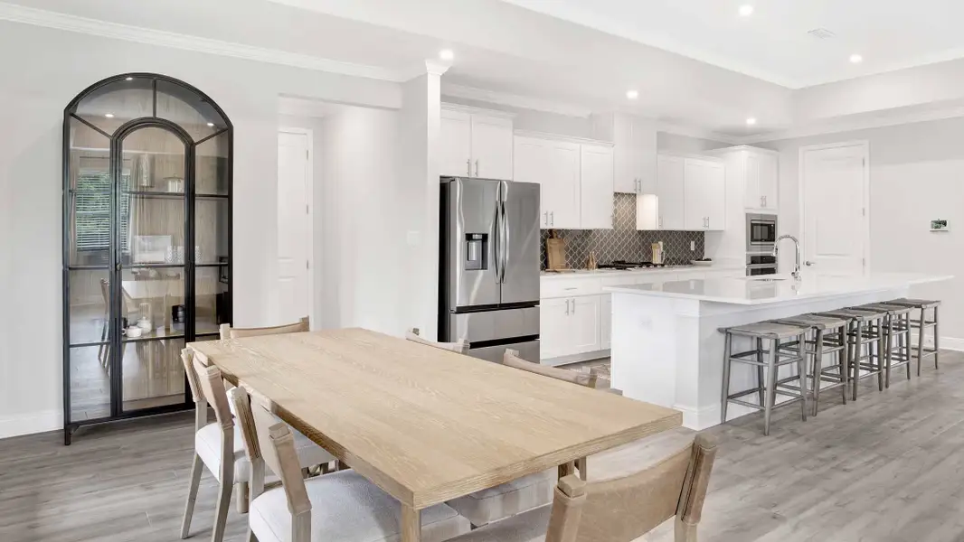 Furnished interior view inside a new home in Golden Gate, Naples (Image 11).